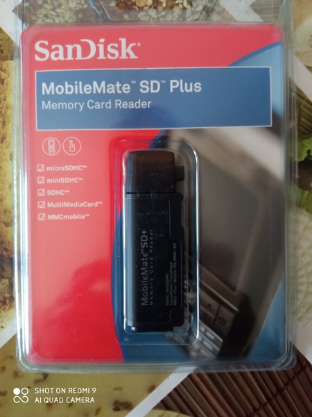 SANDISK - MOBILEMATE SD PLUS - MEMORY CARD READER
