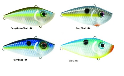 strike king 1 2 oz red eye shad hd choice of colors ebay ebay