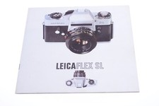   LEICA LEICAFLEX SL CAMERA ORIGINAL PRODUCT GUIDE BROCHURE GERMAN 124