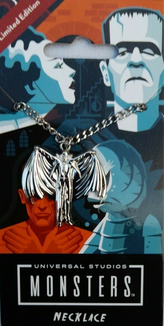 OFFICIAL UNIVERSAL MONSTERS DRACULA 1930s HORROR MOVIE VAMPIRE GOTH NECKLACE