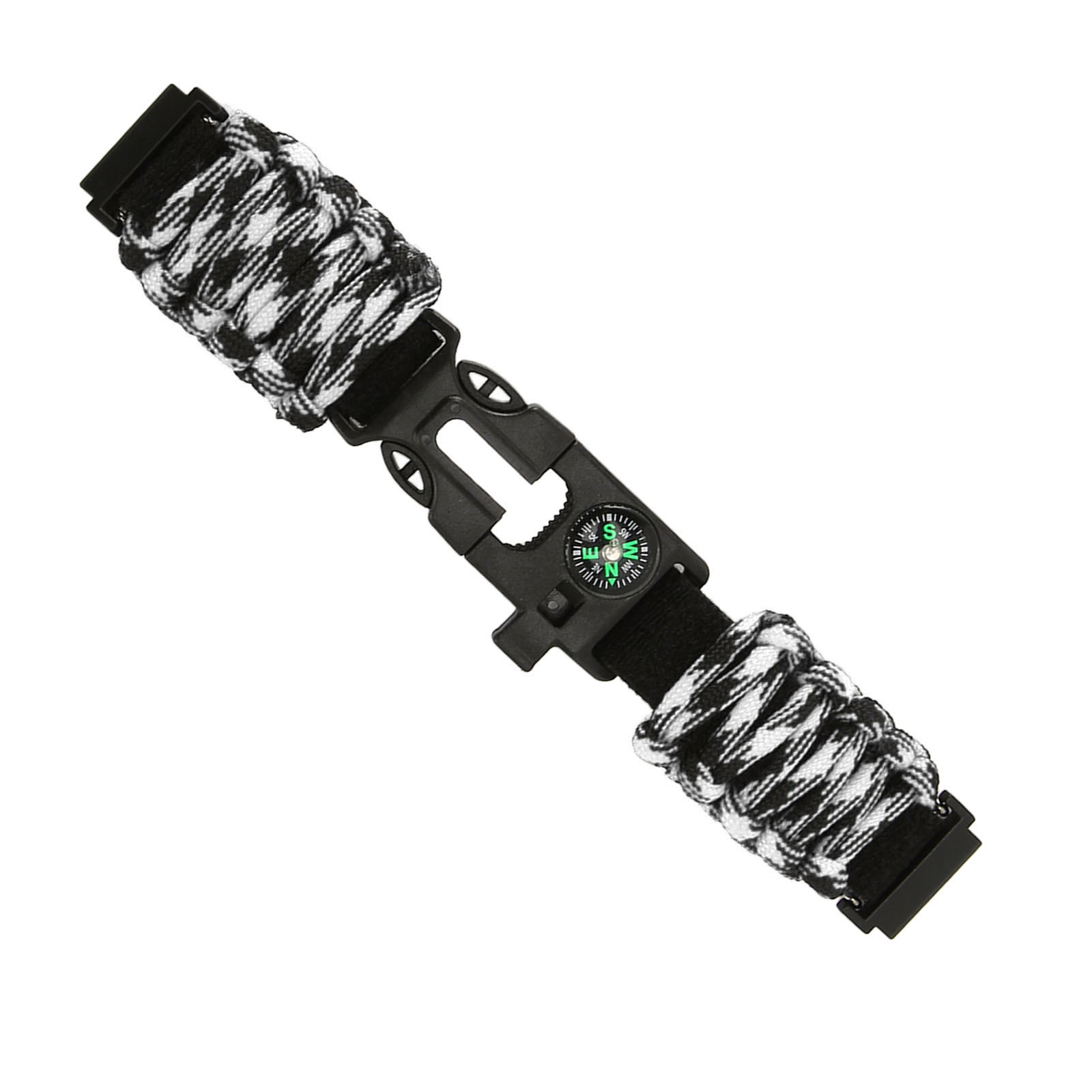 Bracelet de survie en paracorde 550 - camouflage urbain et