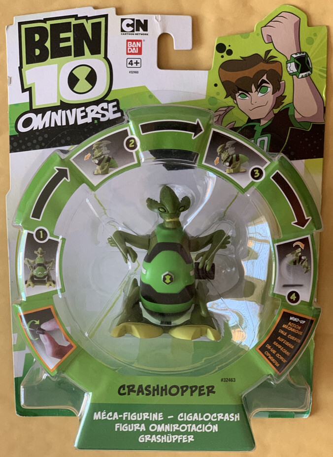 BEN 10 ミニデッキ 4パック BEN 10 TEN OMNIVERSE CRASHHOPPER WIND UP ACTION FIGURE! VERY