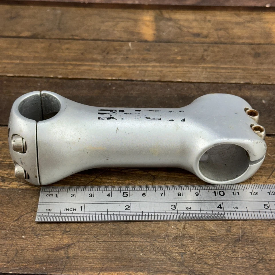 Vástago KORE de colección 1 1/8 sin rosca 100 mm montaña 2000s MTB 3 pernos plata A3 Foto 3 de 4