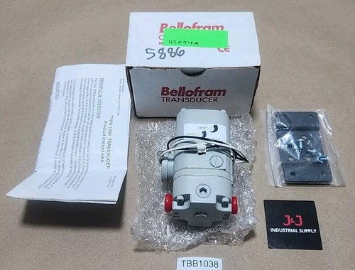 *NEW* Marsh Bellofram 961-070-000 Pressure Transducer T1000 I/P 4-20mA +Warranty