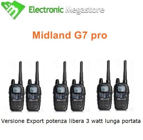 MIDLAND G7 PRO TWIN SET