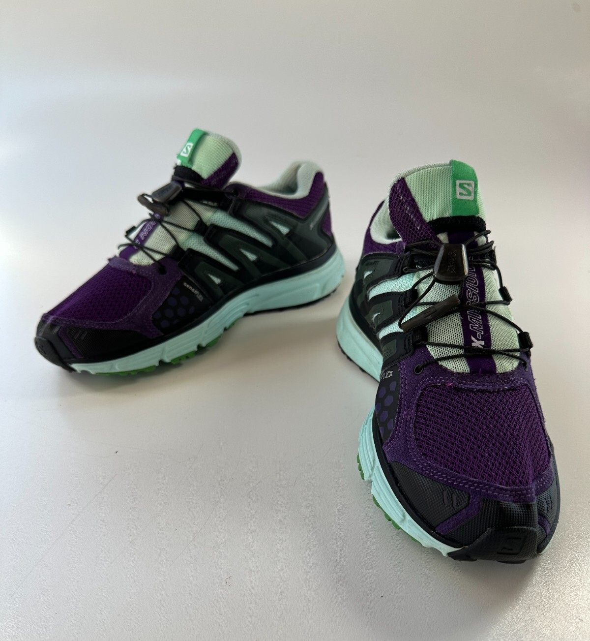 Scarpe Salomon X Mission 3 donna viola 379065 sneakers da trekking misura 7 5