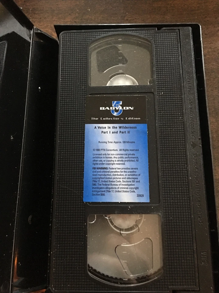 Babylon 5 A Voice In The Wilderness 1997 VHS USED - Image 3 of 3