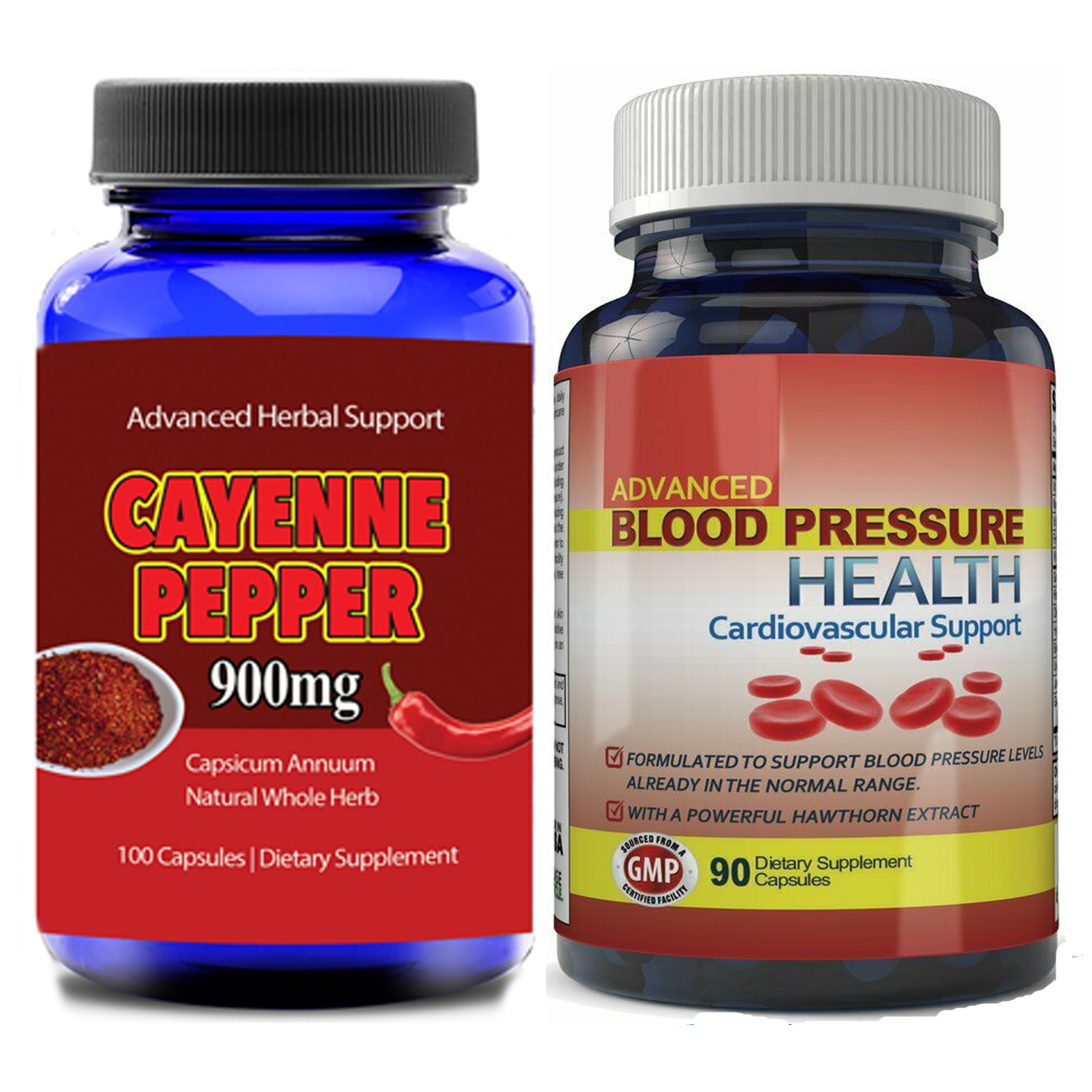 Cayenne Pepper Weight Loss Capsules Blood Pressure Health Dietary