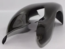 2007-2013 Ducati 848, 1098, 1198 Large Swingarm Cover - 100% Carbon Fiber