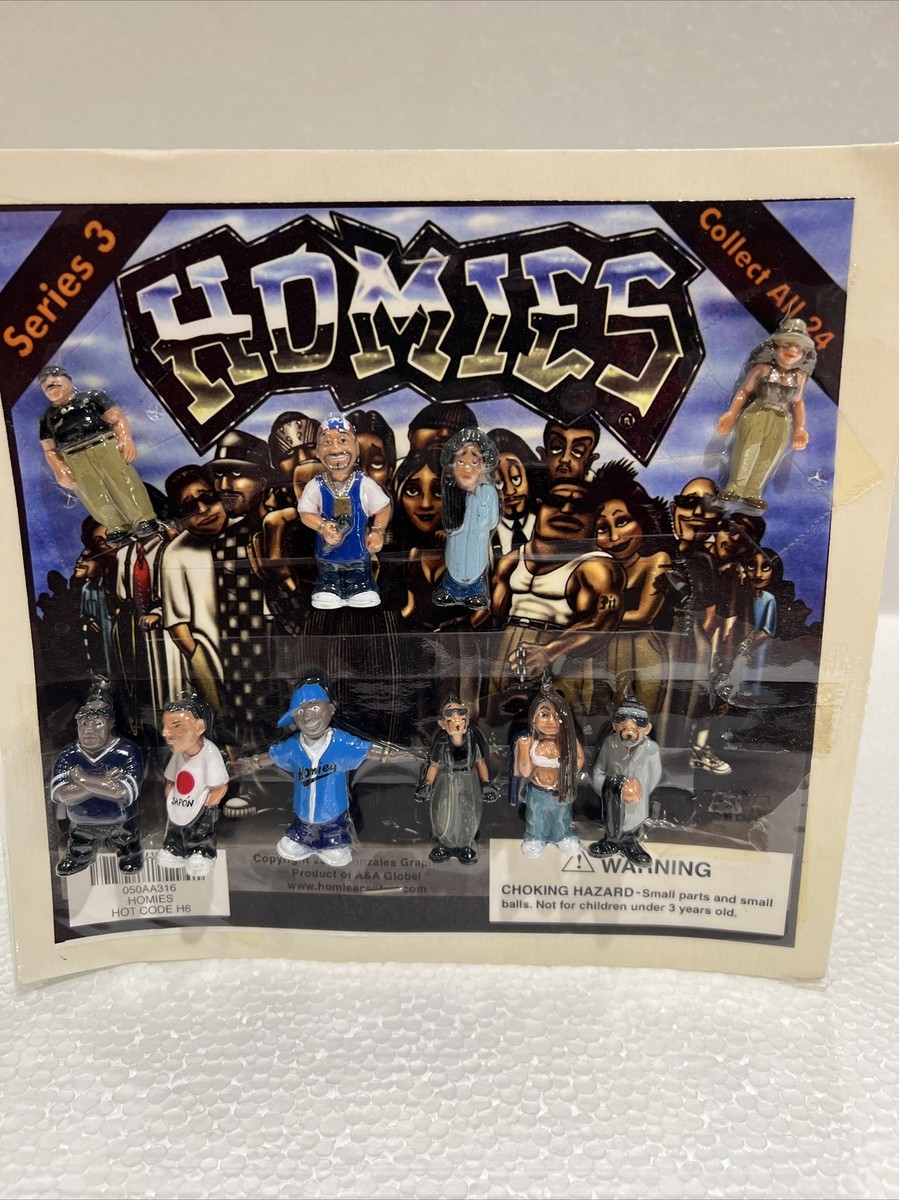 homies series 3 rare pack of 10collectible mini figures 2000