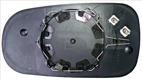 TYC Convex Heated Wing Side MIrror Glass Right For SAAB 9-3 9-3X 9-5 5512306