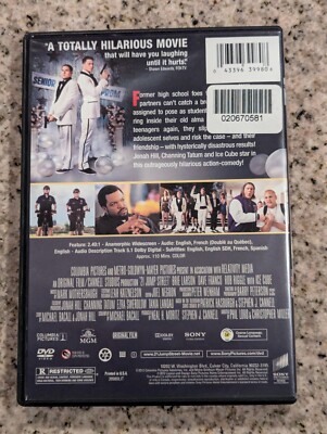 21 Jump Street - (2012)DVD - VERY GOOD Jonah Hill, Channing Tatum