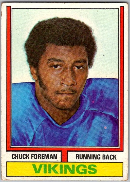 1974 Topps #113 Chuck Foreman