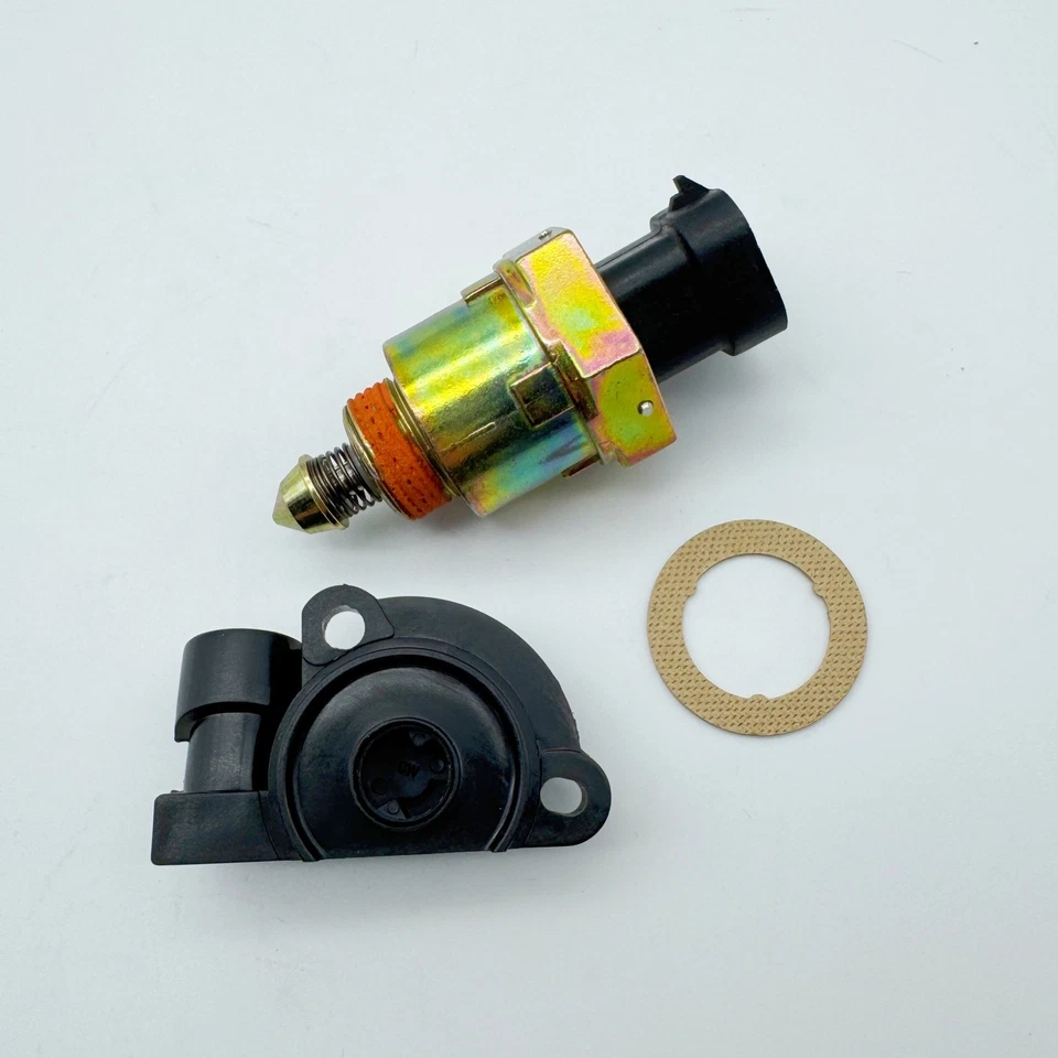 Throttle Position Sensor Idle Control Valve Set For Chevy C/K 1500 2500 213-895 - Image 3 of 4