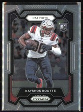 2023 Panini Prizm #370 Kayshon Boutte RC New England Patriots