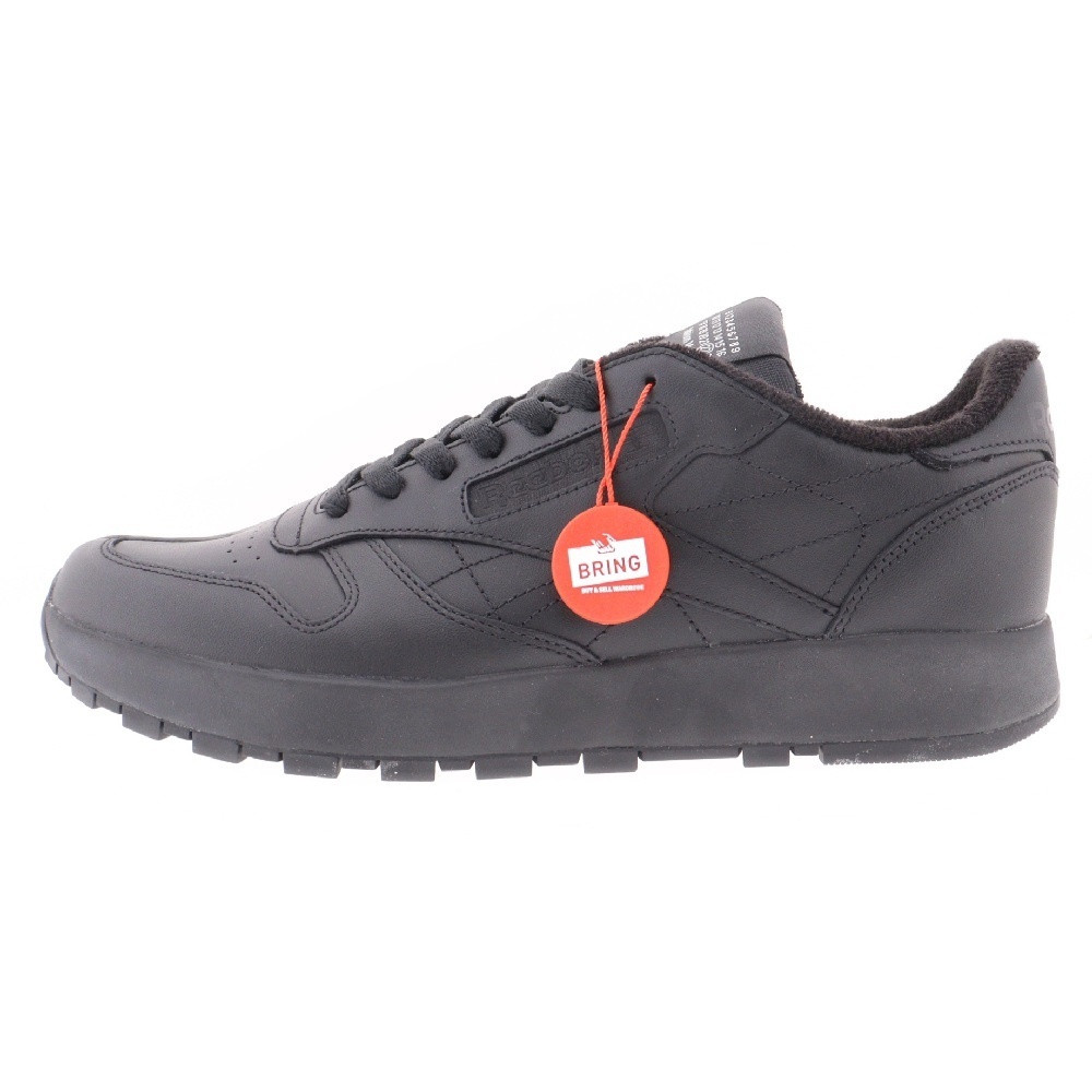 Martin Margiela Reebok Classic Leather Tabi Low Sneakers Black  