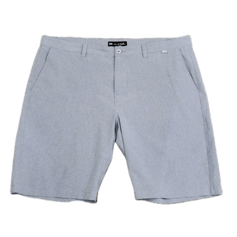 Travis Mathew Men's Golf Shorts Size 42 Gray Pockets Performance Stretch