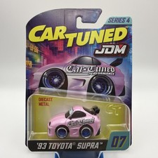 Cartuned 93 Toyota Supra Pink 07 Jdm Series 4 164 Car Tuned Blue Wheels 