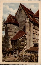Schwedenhof Nuremberg Bavaria Germany vintage postcard q741