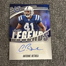2025 Panini Absolute Antoine Bethea Legends Auto /199 ALS-ABA Colts