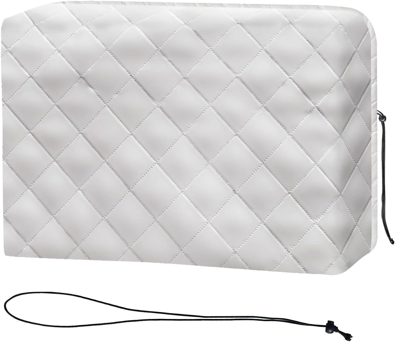 Gray Indoor Air Conditioner Cover - Adjustable Size with Insulation