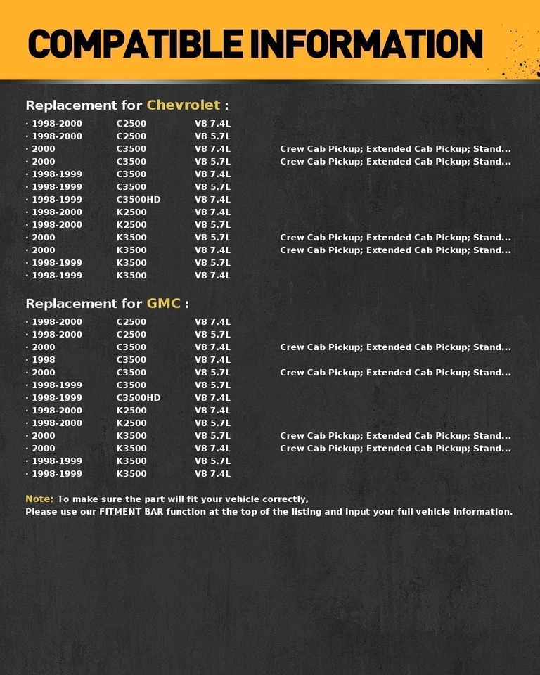 FG0085 Fuel Pump Module Assembly For 1998-2000 Chevrolet C2500 K2500 GMC K2500 - Image 2 of 4