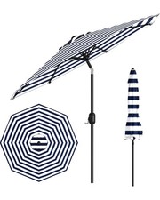 9FT Patio Umbrella Outdoor, Market Umbrella, Table Umbrella with Push Button ...