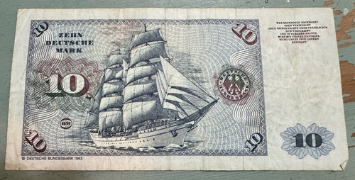 (6) Multi National Vintage Bank Notes: German, France, Netherlands, Swiss.. - Picture 6 of 14