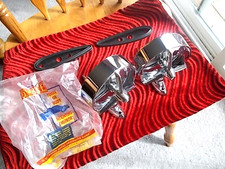 Vtg Tri Bar Mirrors Yankee 40100 Side View Pair 1 Nos 1 Repo Classic Studebaker