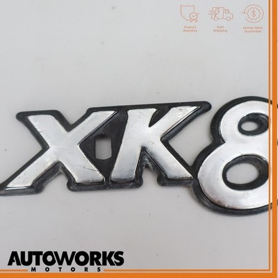 97-98 Jaguar XK8 X100 Rear Trunk Boot Lid Emblem Badge Logo Chrome