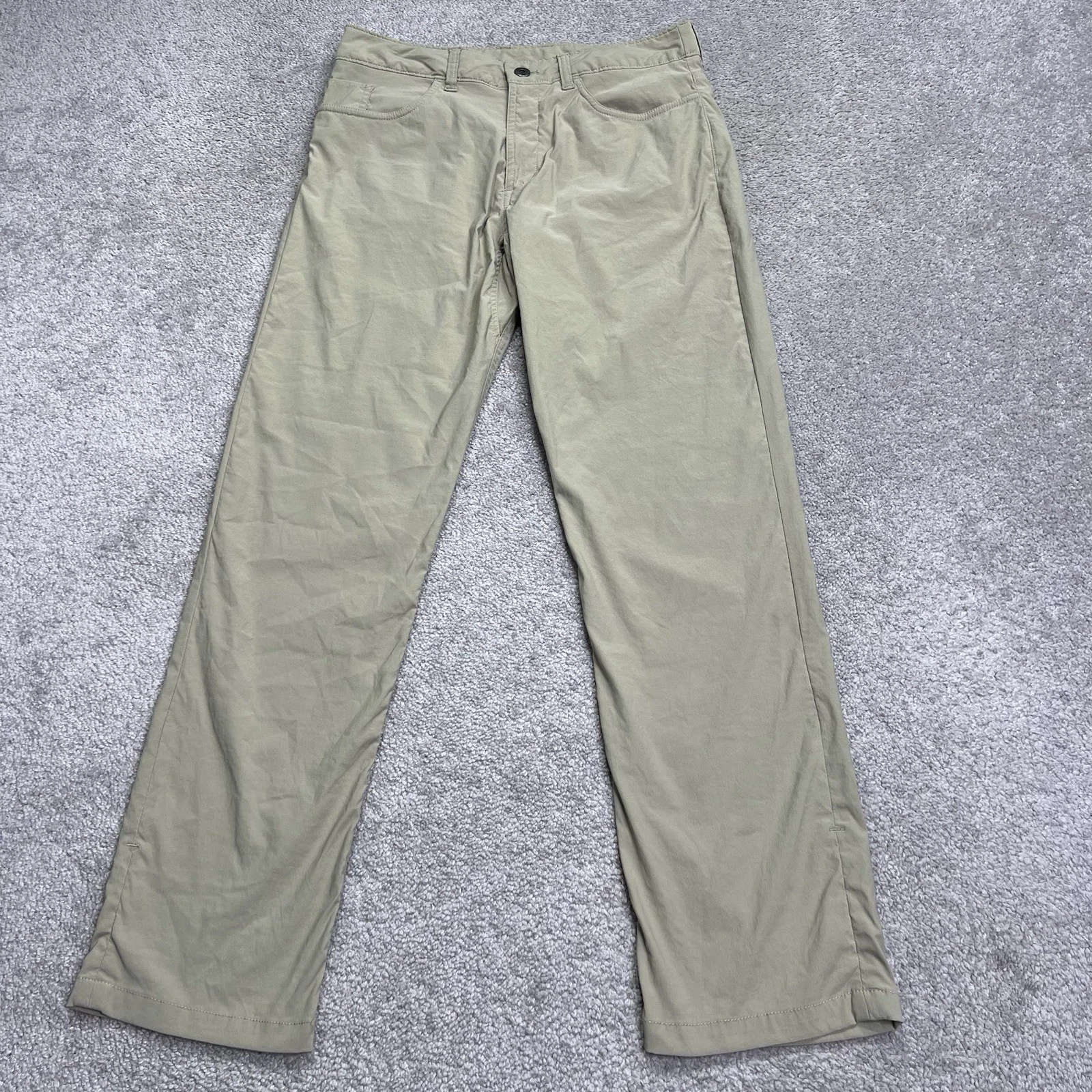 The North Face Pants Mens 32x31 Beige Khaki Nylon Stretch Hiking Outdoor Trail