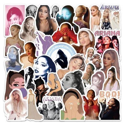 60PCS Ariana Grande Yours Truly Stickers Waterproof Aesthetic Graffiti Decals