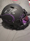 New ListingDalvin Cook Signed Minnesota Vikings Black replica Helmet #33