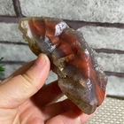 Raw Carnelian Stone Rough Red Agate Gemstone Mineral Specimen 278g d318