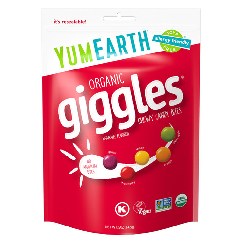 Organic Giggles™, Chewy Candy Bites, 5 oz (142 g)