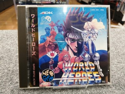 ADK World Heroes Neo Geo CD software | eBay