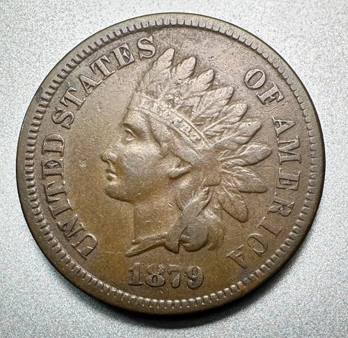 1879  INDIAN CENT  VF   BETTER DATE  #1779