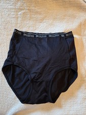 Vintage BREEZIES Silky Satin Full Rise Panties Size Medium Nwot