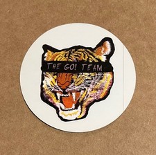 The Go! Team - Thunder, Lightning, Strike RARE promo sticker '05