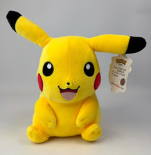 Pok mon Aoger Plush Pikachu Sitting Cuties NEW w/ Tags 10.5" Tall FREE SHIPPING