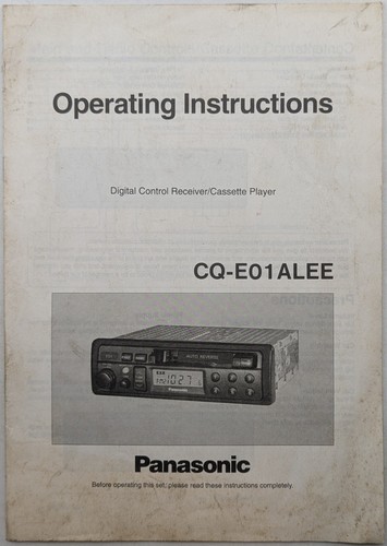 Vintage Panasonic Car Radio
