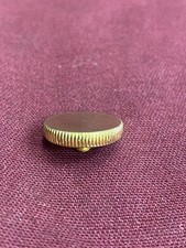 Custom Bach Stradivarius Finger Button GOLD Plated