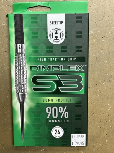 Harrows Dimplex S3 Bomb Profile 24 Gram 90% Tungsten