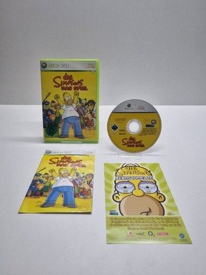 Die Simpsons-Das Spiel Microsoft Xbox 360 mit Anleitung und OVP
