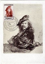 1135+ FDC CARTE 1er JOUR   REMBRANDT