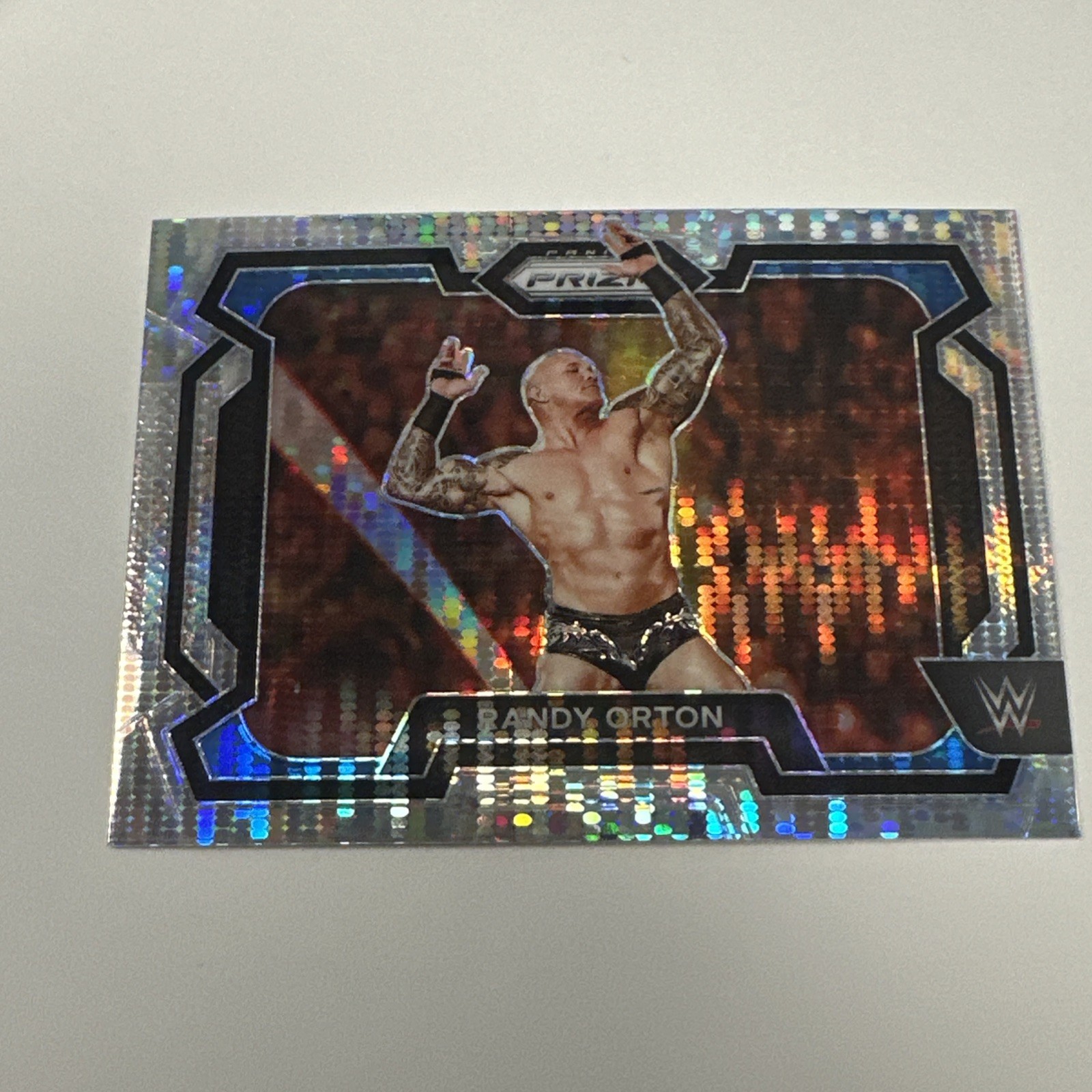 2024 Panini Prizm WWE Pulsar Prizm /499 Randy Orton #17