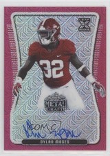 2020 Leaf Metal Draft Pink Mojo /7 Dylan Moses #BA-DM1 Auto 10k8