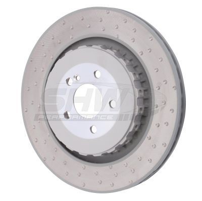 2X SHW Performance Bremsscheibe TRX42212 FüR MERCEDES-BENZ-image