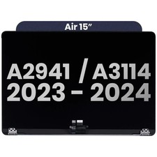 Original OEM Complete LCD Display for MacBook Air 15" A2941 Mid 23/ A3114Mid 24