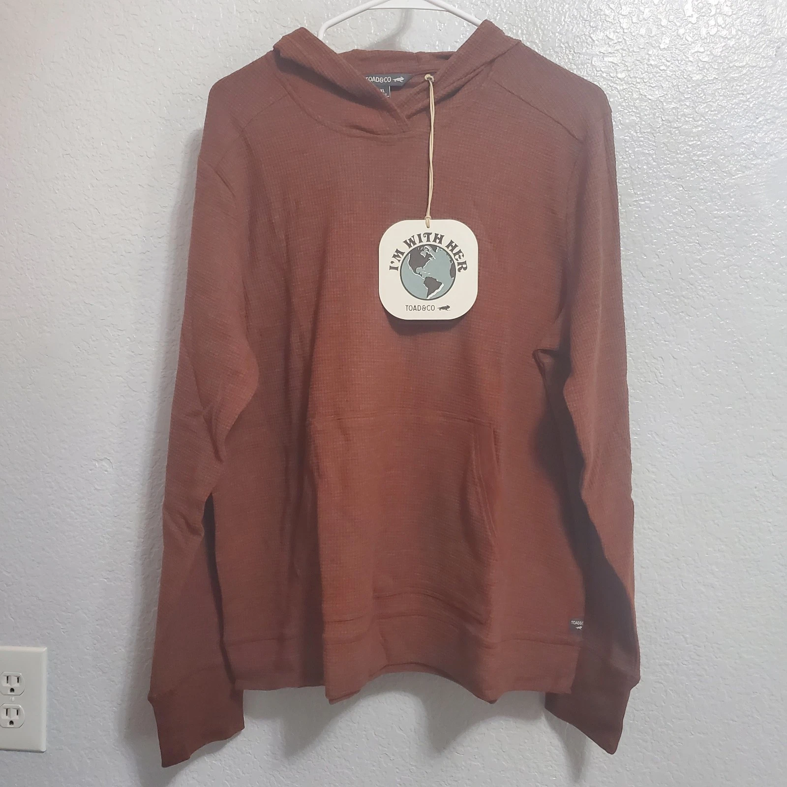 Toad & Co Foothill Hoodie Women XL Manzanita Waffle Long Sleeve Pullover Outdoor
Opens in a new wind